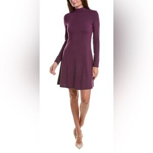 VINCE MOCK T-SHIRT DRESS, XS